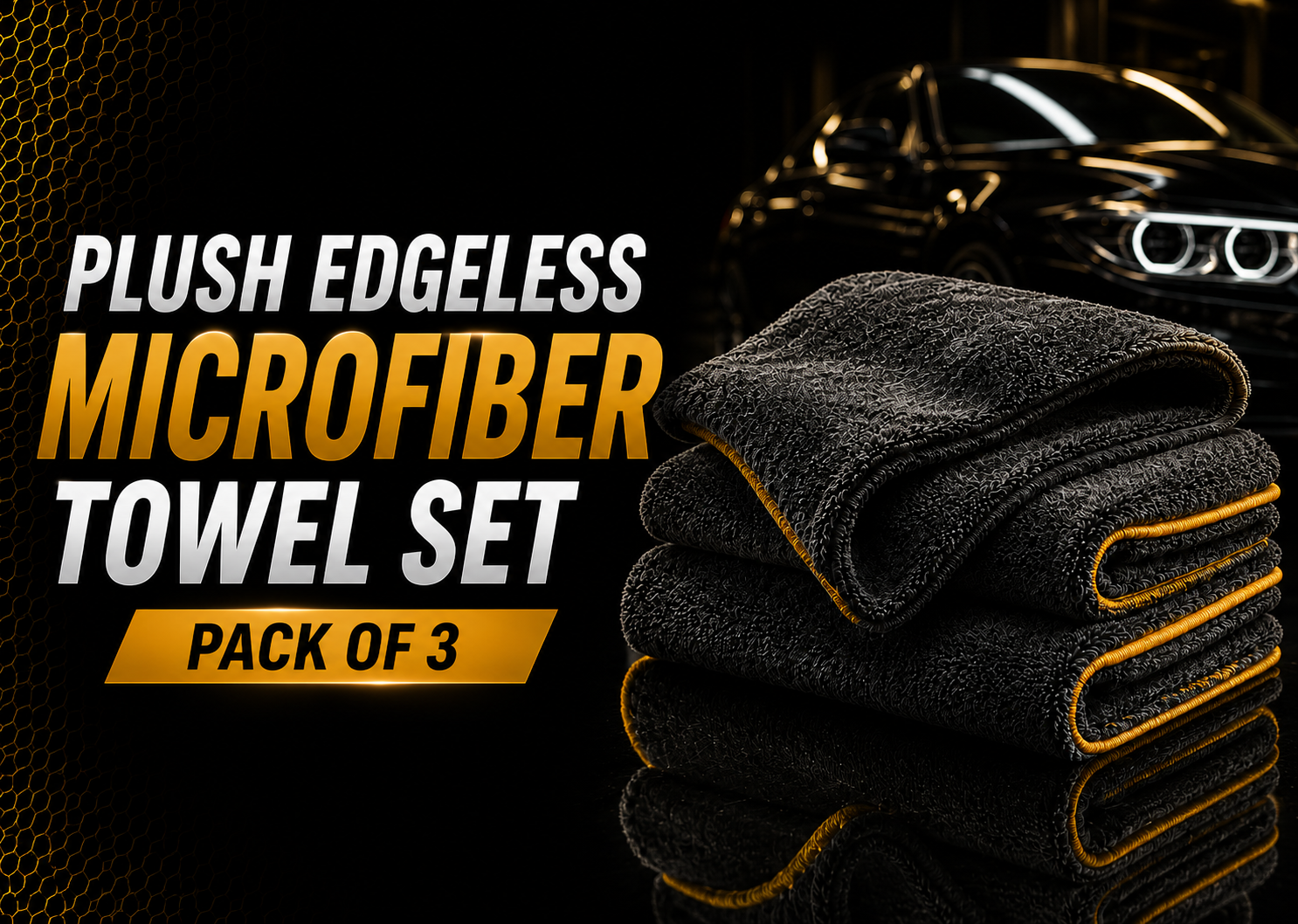 Edgeless Microfiber Towels